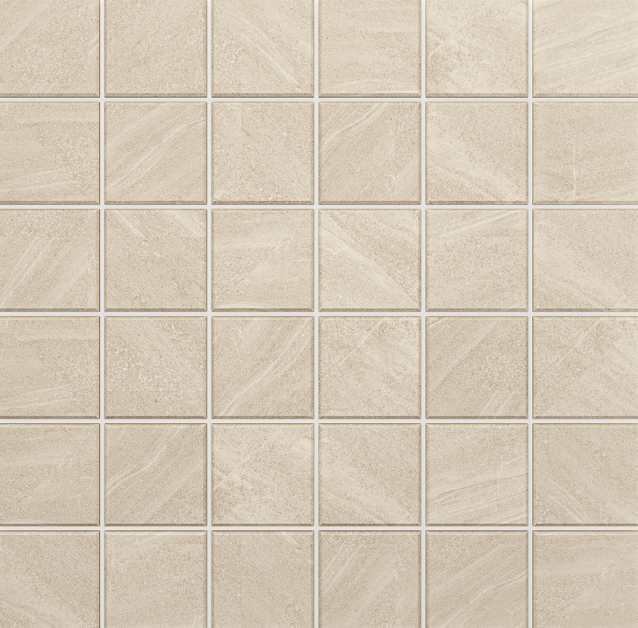 Мозаика Estima Gabbro White GB01 Неполированный 30x30 39875, цвет белый, поверхность матовая, квадрат, 300x300