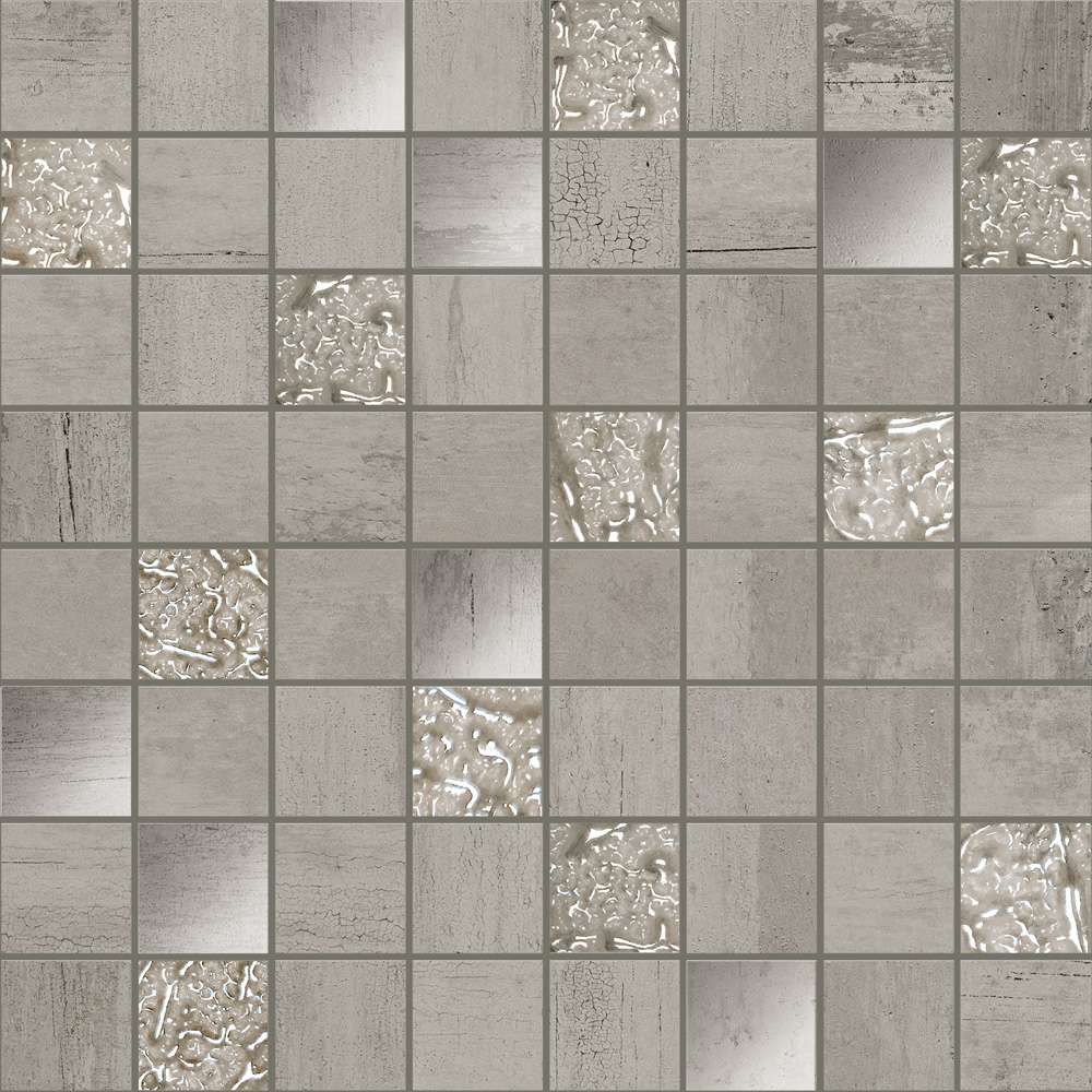Мозаика Ibero Sospiro Mosaico Smoke, цвет коричневый, поверхность матовая, квадрат, 300x300