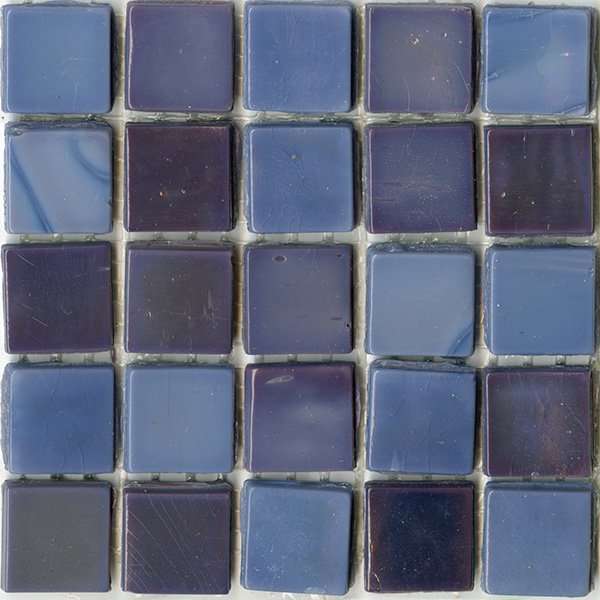 Мозаика JNJ Mosaic Интерьерные Cмеси 150x150 СК 3538 Lilac, цвет синий, поверхность глянцевая, квадрат, 150x150