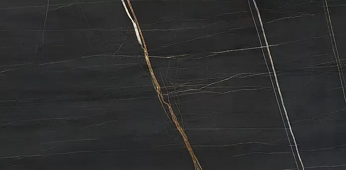 Керамогранит Sichenia Mus_Eum Fondo St. Laurent Mat 184674, цвет чёрный, поверхность матовая, прямоугольник, 600x1200