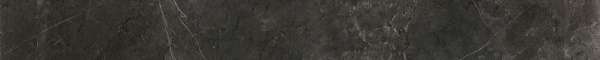 Бордюры Caesar Anima Graphite Listello Lucidato ACJU, цвет серый тёмный, поверхность полированная, прямоугольник, 60x600