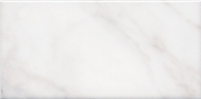 Керамическая плитка Kerama Marazzi Фрагонар белый 16071, цвет белый, поверхность глянцевая, прямоугольник, 74x150