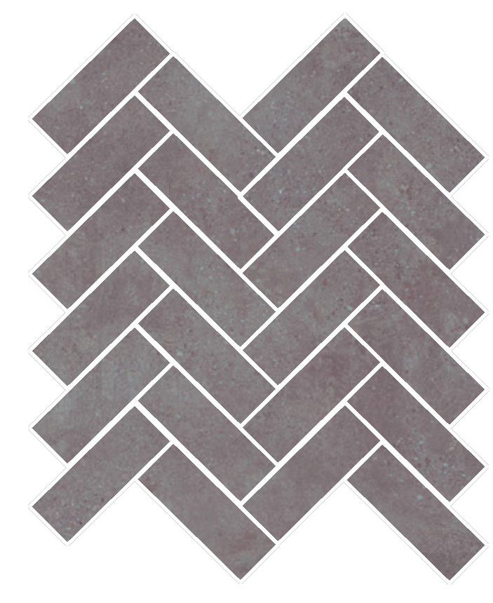 Мозаика Elios Montreal Mosaico Elegance Dark 00XH390, цвет серый тёмный, поверхность матовая, прямоугольник, 225x250