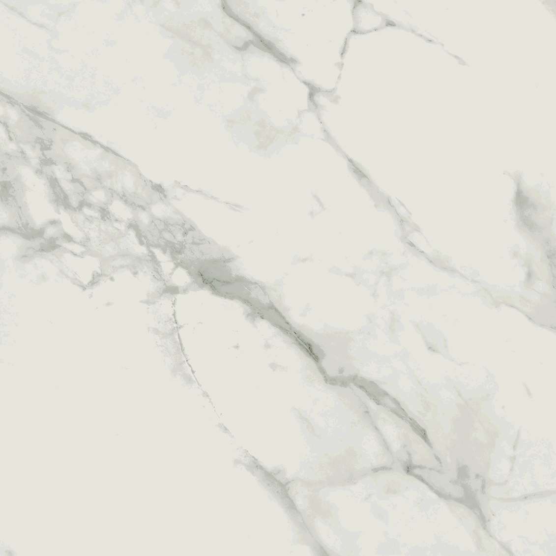 Керамогранит Meissen Calacatta Marble Pol CLM-GGM054, цвет белый, поверхность полированная, квадрат, 800x800
