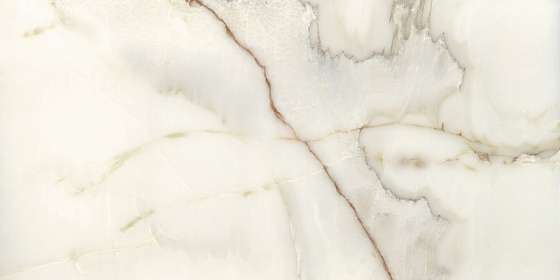 Широкоформатный керамогранит Rex Les Bijoux Onyx Blanche 6mm Matte 765704, цвет белый, поверхность матовая, прямоугольник, 1200x2400