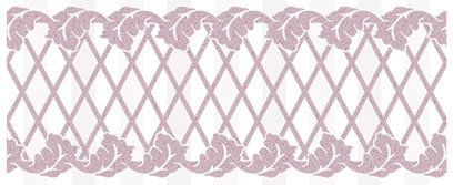 Бордюры Ceramique Imperiale Натали 05-01-1-82-03-51-1435-0, цвет белый розовый, поверхность глянцевая, прямоугольник, 80x200