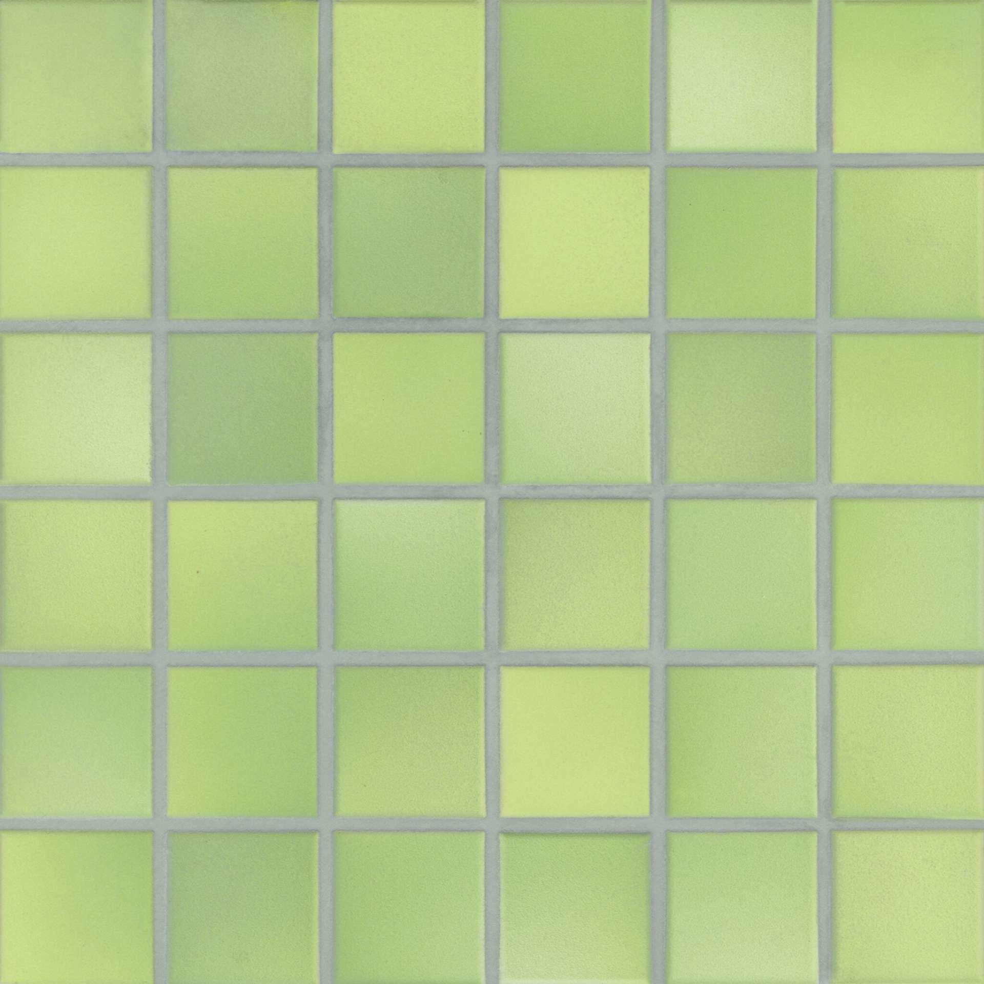 Мозаика Jasba Fresh Lime Green-Mix 41414H, цвет зелёный, поверхность матовая, квадрат, 297x297