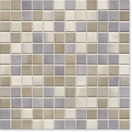 Мозаика Jasba 6590H Highlands Cloudy White Mix, цвет разноцветный, поверхность матовая, квадрат, 316x316