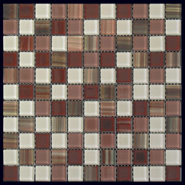 Мозаика Natural Mosaic Ethnic WL-08 (KW-808) (Стекло), цвет разноцветный, поверхность глянцевая, квадрат, 300x300