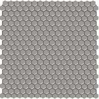 Мозаика Ibero Materika Mosaico Maio Dark Grey, цвет серый тёмный, поверхность матовая, прямоугольник, 295x290