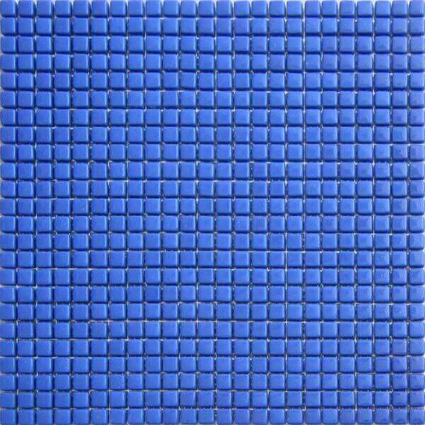 Мозаика Lace Mosaic SS 04, цвет синий, поверхность глянцевая, квадрат, 315x315