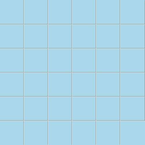 Мозаика Ce.Si Matt Marina Rete 5x5, цвет голубой, поверхность матовая, квадрат, 300x300