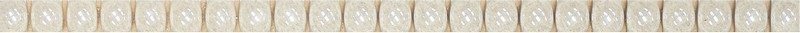 Бордюры Керамин Бисер 3, цвет бежевый, поверхность глянцевая, прямоугольник, 246x9