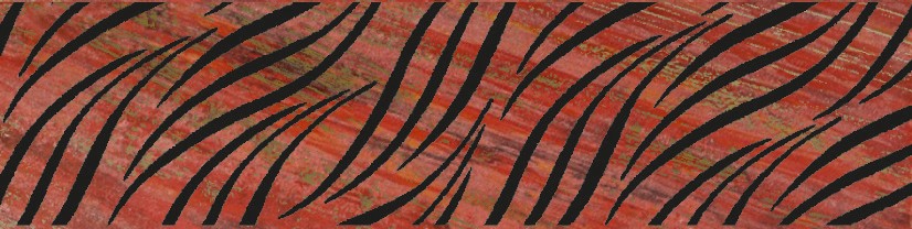 Бордюры Brennero Folli Follie Lacche Wild Rosso LAWIRO, цвет чёрный красный, поверхность лаппатированная, прямоугольник, 150x600