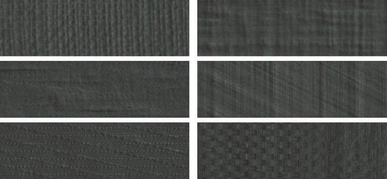 Керамическая плитка Made+39 Brick Main Zinc BRMA050, цвет серый, поверхность структурированная, прямоугольник, 90x300