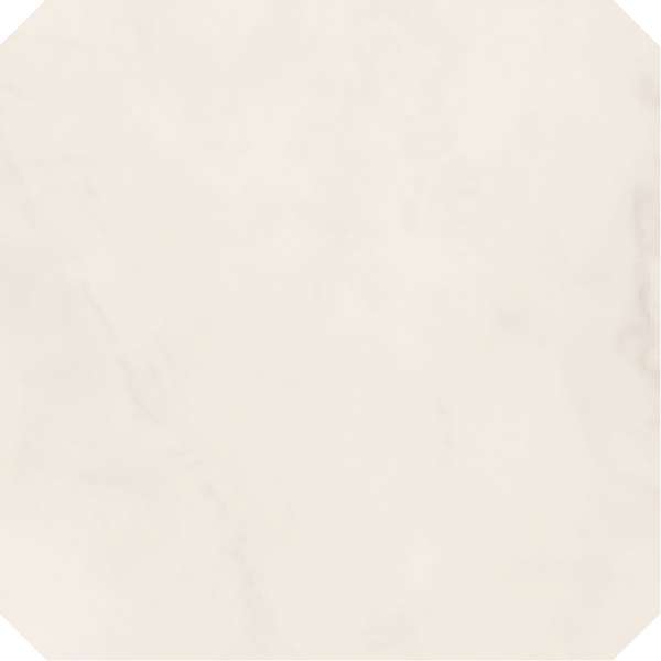 Керамогранит Supergres Purity Pure White Lux Ottagona RT PW06, цвет слоновая кость, поверхность полированная, квадрат, 600x600