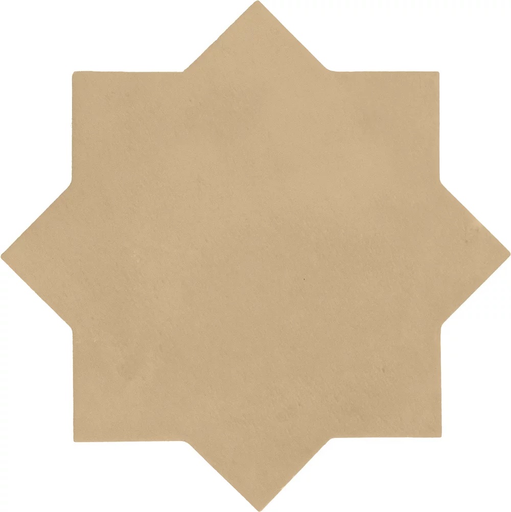 Керамическая плитка Equipe Kasbah Star Fawn 29073, цвет бежевый, поверхность глянцевая, восьмиугольник, 168x168