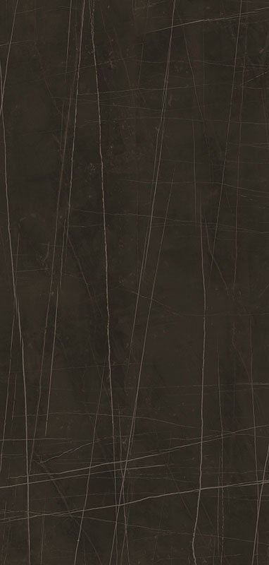 Широкоформатный керамогранит La Faenza TREX6 260N LP, цвет чёрный, поверхность лаппатированная, прямоугольник, 1200x2600