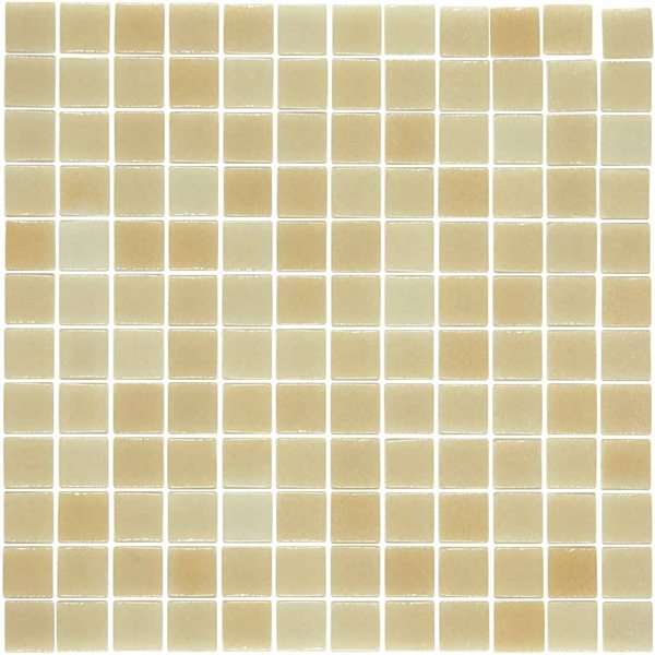 Мозаика Mosavit Brumas Beige BR-5001, цвет бежевый, поверхность глянцевая, квадрат, 316x316