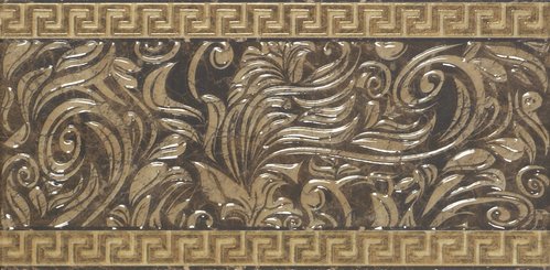Декоративные элементы APE Cenefa Tarraco, цвет коричневый, поверхность глянцевая, прямоугольник, 220x450
