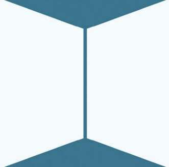 Керамогранит Heralgi Gio Slope Cold, цвет синий, поверхность матовая, квадрат, 200x200