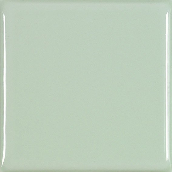 Керамогранит Carmen Caprichosa Verde Pastel, цвет зелёный, поверхность глянцевая, квадрат, 150x150