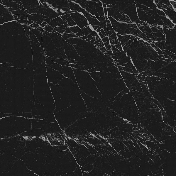 Керамогранит Marazzi Italy Grande Marble Look Elegant Black Lux Rett M11Q, цвет чёрный, поверхность матовая, квадрат, 1200x1200