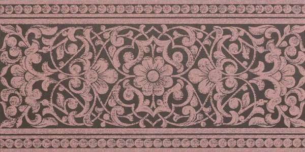 Декоративные элементы Serenissima Chromagic Tian Rose Ret, цвет розовый, поверхность матовая, прямоугольник, 600x1200