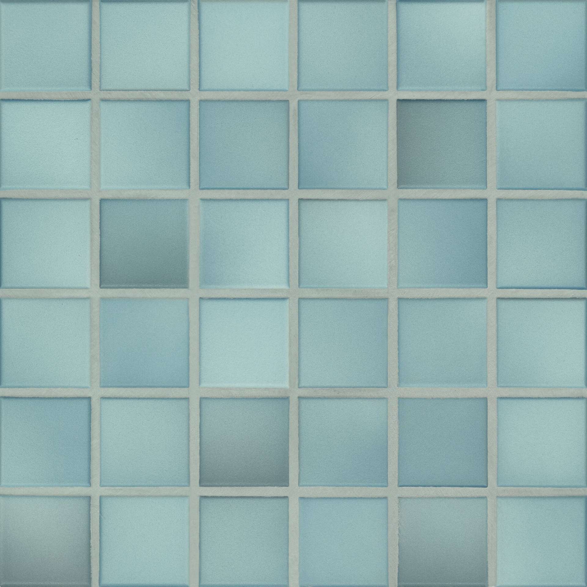 Мозаика Jasba Fresh Denim Blue-Mix 41406H, цвет голубой, поверхность матовая, квадрат, 297x297