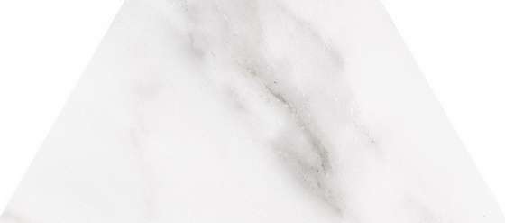 Керамогранит Wow 60 Grad Trapezium Calacatta 120280, цвет белый, поверхность матовая, прямоугольник, 98x230