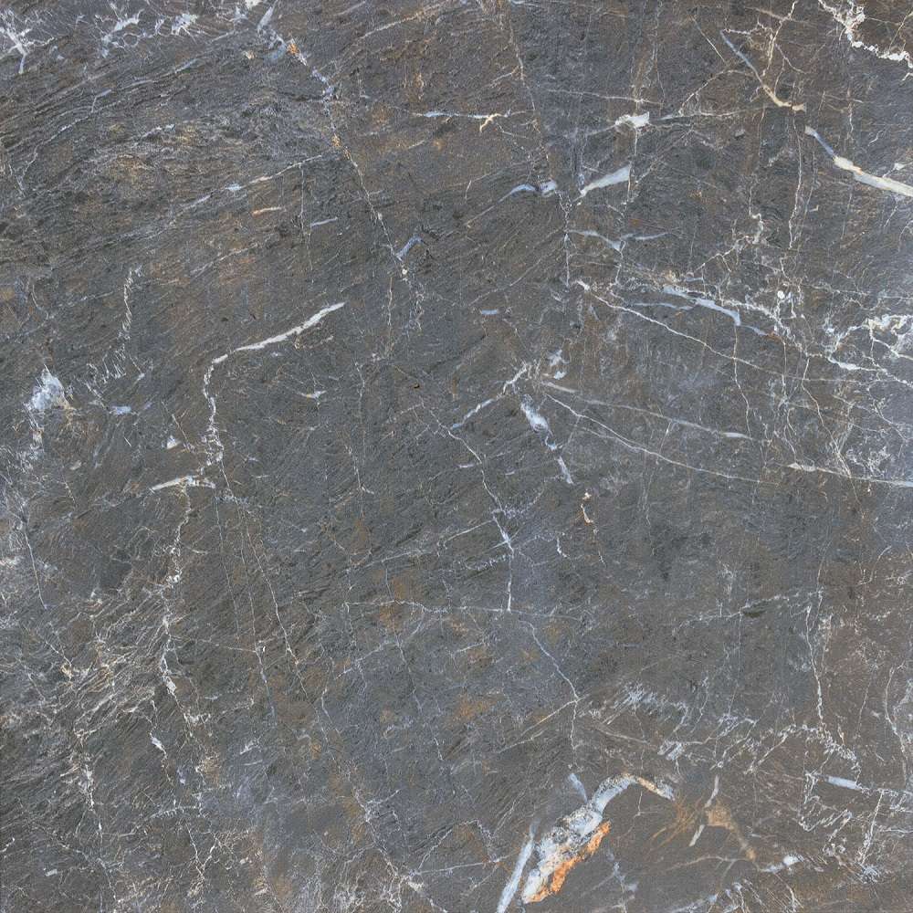 Керамогранит Tubadzin Terini Graphite R., цвет серый, поверхность матовая, квадрат, 598x598