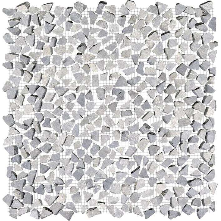 Мозаика L'Antic Colonial Paradise Tinybroken Edge Gris L241702591, цвет серый, поверхность матовая, квадрат, 310x310