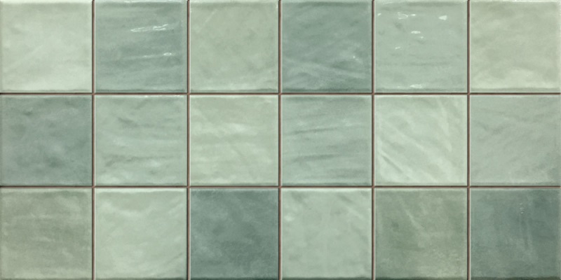 Керамическая плитка Valentia Borgia Vanozza, цвет зелёный, поверхность глянцевая, прямоугольник, 300x600