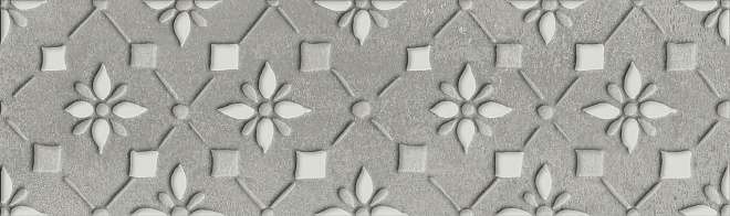 Декоративные элементы Kerama Marazzi Шеннон 7 Декор VT\A240\9016, цвет серый, поверхность матовая, под кирпич, 85x285
