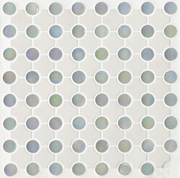 Мозаика JNJ Mosaic Керамическая Мозаика SA11-B(W), цвет белый, поверхность глянцевая, квадрат, 200x200