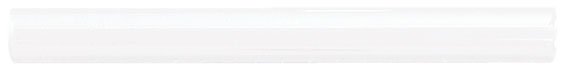 Бордюры Carmen Torello Caprichosa Blanco, цвет белый, поверхность глянцевая, прямоугольник, 20x150