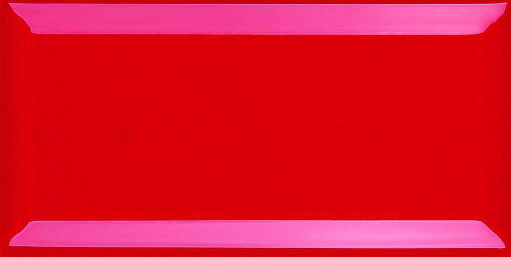 Керамическая плитка Veneto B-10 Rojo, цвет красный, поверхность глянцевая, кабанчик, 100x200