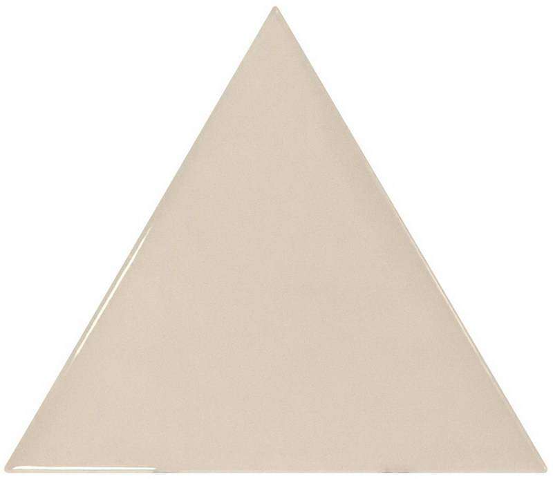 Керамическая плитка Equipe Scale Triangolo Greige 23815, цвет бежевый, поверхность глянцевая, треугольник, 108x124
