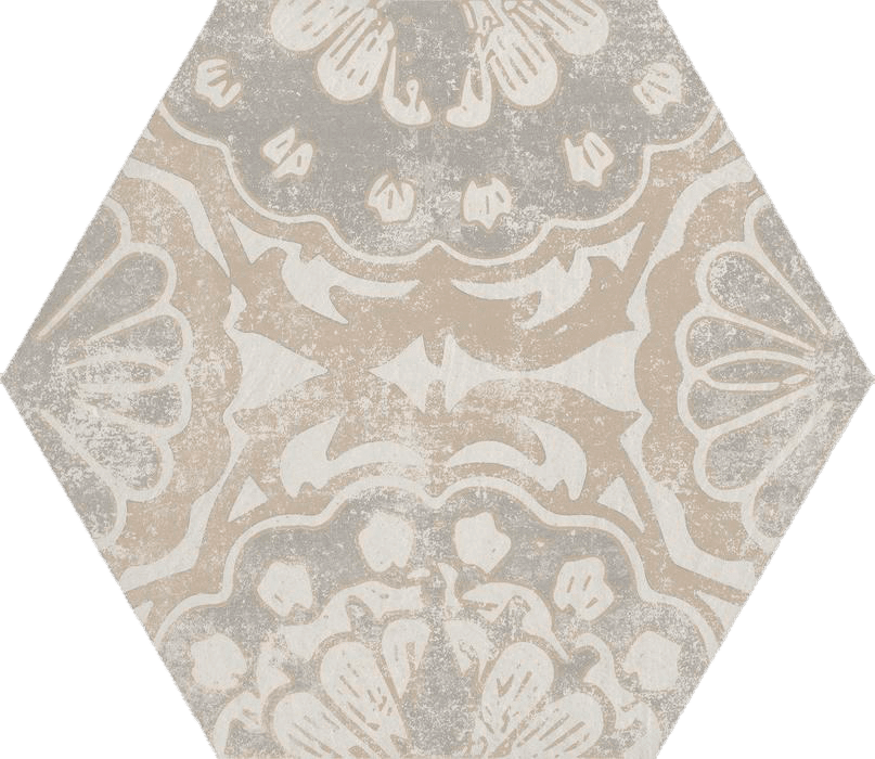 Декоративные элементы Bayker Hopi Deco Gesso 3, цвет бежевый, поверхность глазурованная, прямоугольник, 210x182
