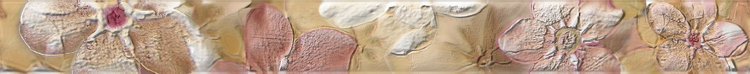 Бордюры Europa Ceramica Atica Ternura Cеnefa, цвет бежевый, поверхность глянцевая, квадрат, 75x750