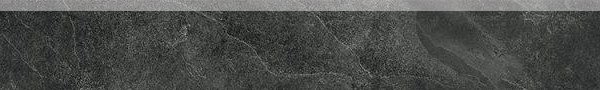 Бордюры Ariana Mineral Battiscopa Graphite PF60002820, цвет чёрный, поверхность матовая, прямоугольник, 55x600