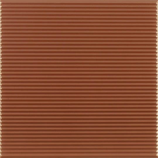 Керамическая плитка  Shapes 3 Stripes Copper 187566, цвет коричневый, поверхность сатинированная, квадрат, 250x250