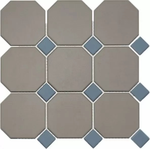 Керамогранит Topcer Field Material 4406OCT11, цвет серый голубой, поверхность матовая, квадрат, 300x300