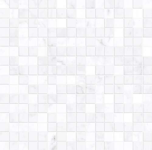 Мозаика Marazzi Italy Allmarble Wall Altissimo Mosaico Lux M8H4, цвет белый, поверхность глянцевая, квадрат, 400x400