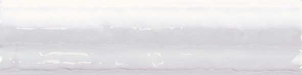 Бордюры Mainzu Moldura Vitta Blanco, цвет белый, поверхность глянцевая, прямоугольник, 55x200