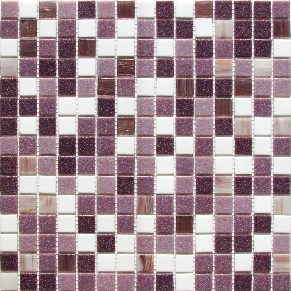 Мозаика Bonaparte Bonaparte Pion, цвет фиолетовый, поверхность матовая, квадрат, 327x327