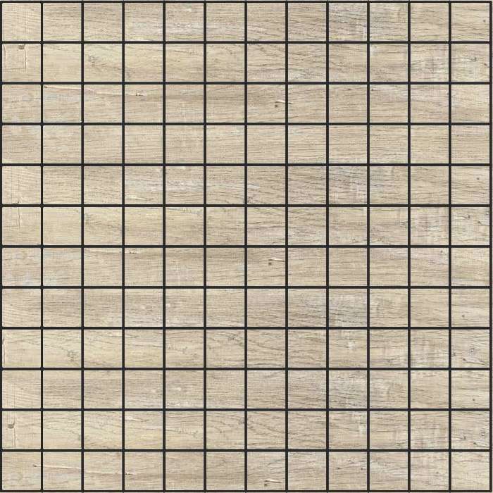 Мозаика Monocibec Yukon Watson Mos (2,5X2,5)c 86253, цвет бежевый, поверхность матовая, квадрат, 300x300