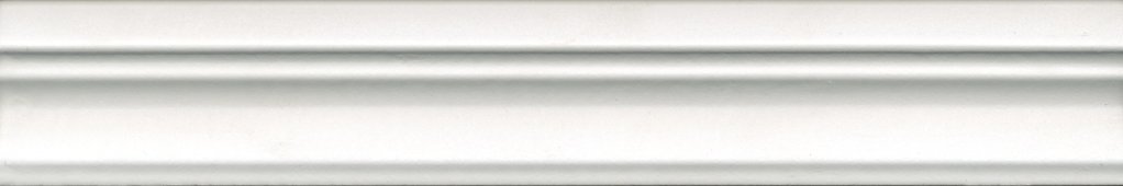 Бордюры Kerama Marazzi Багет Магнолия белый матовый обрезной BLC025R, цвет белый, поверхность матовая, прямоугольник, 20x300