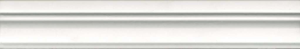 Бордюры Kerama Marazzi Багет Магнолия белый матовый обрезной BLC025R, цвет белый, поверхность матовая, прямоугольник, 20x300