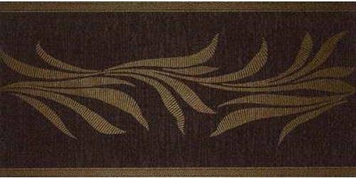 Бордюры Majorca Flax Bordura Kenzia Moka, цвет коричневый, поверхность матовая, прямоугольник, 245x495